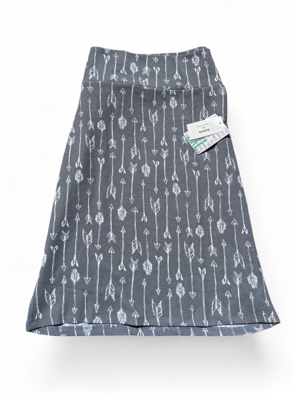 3/$30 Gray Arrow LuLaRoe Cassie Skirt